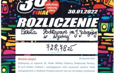 30 FINAŁ WIELKIEJ ORKIESTRY ŚWIĄTECZNEJ POMOCY