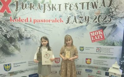 NASZE OSIĄGNIĘCIA W JURAJSKIM FESTIWALU KOLĘD I PASTORAŁEK