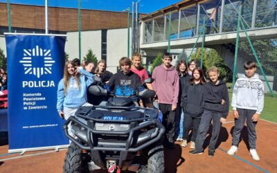SPOTKANIE UCZNIÓW KLASY VIII W RAMACH KAMPANII PROFILAKTYCZNO-SPOŁECZNEJ „W DZIEŃ I W NOCY BEZ PRZEMOCY”